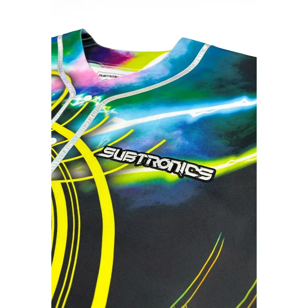 SUBTRONICS - FIBONACCI X AARON BROOKS BASEBALL JERSEY Size Large L